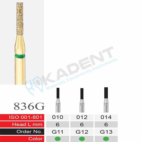 فرز الماسی دسته طلایی BTM مدل Cylinder-836G