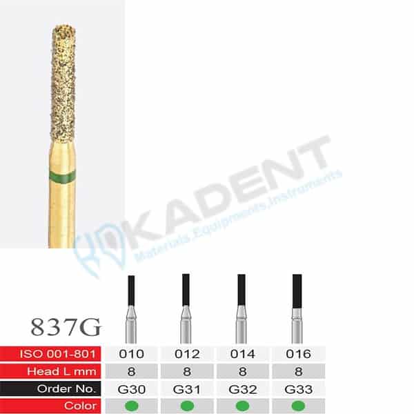 فرز الماسی دسته طلایی BTM مدل Cylinder-837G