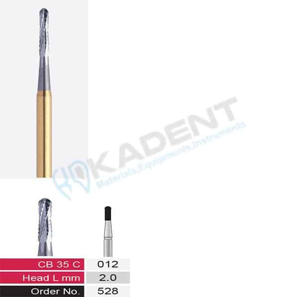 فرز توربین جهت برش روکش و فلز VerDent مدل CB35C