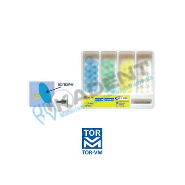 کیت ديسک پرداخت بدون مرکز TorVM-Stem Discs Kit