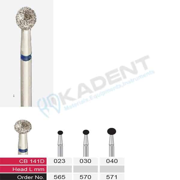فرز جراحی الماسی جهت استفاده هندپیس VerDent مدل CB141D