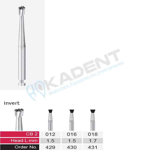 فرز کارباید (جهت استفاده آنگل) – Invert – VerDent