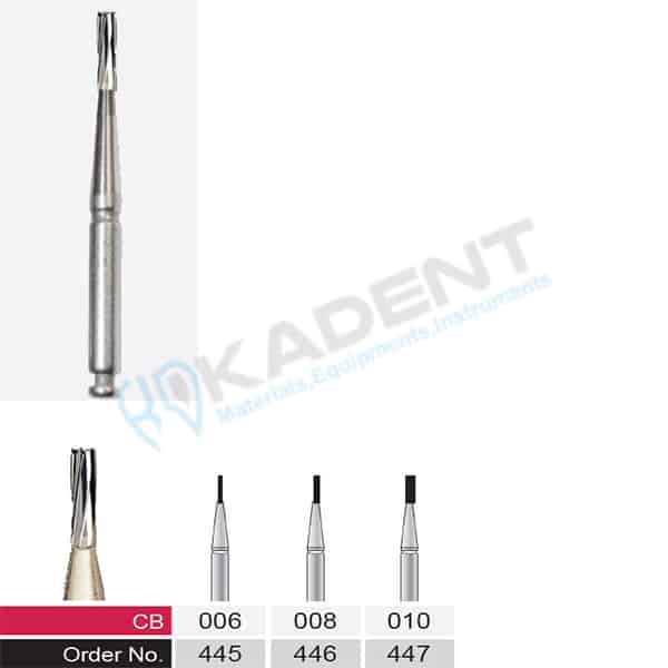 فرز کارباید دسته 22mm (فیشور آنگل) CB VerDent