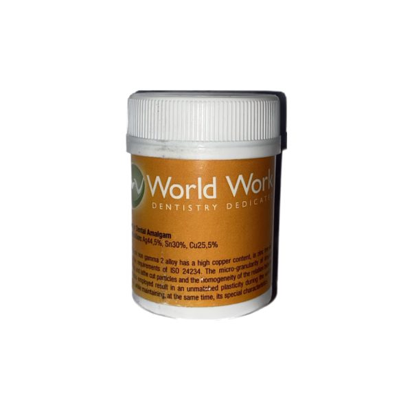 پودر آمالگام 50 گرمی ورد ورک World Work Amalgam Alloy